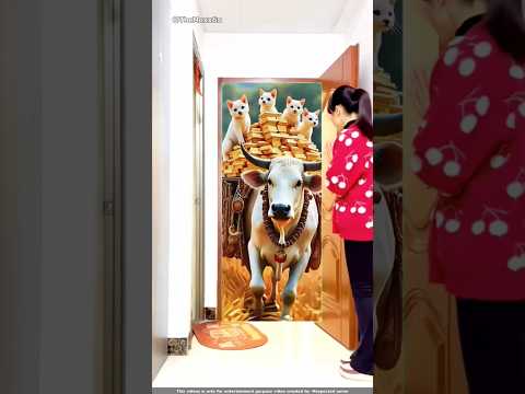 हमारे घर के बाहर सुंदर गाय आ रही है 🥰| #shorts