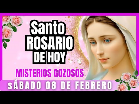 SANTO ROSARIO CORTO📿 DE HOY. MISTERIOS GOZOSOS. SÁBADO 08 DE FEBRERO. #rosariodehoy