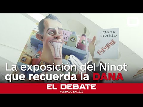 La dana y la gestión política centran la Exposició del Ninot 2025