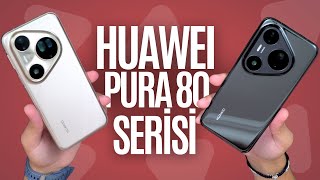 HUAWEI Pura 80 Ultra ve Pura 80 Pro Kutu Açılışı | Kamerada devrim!
