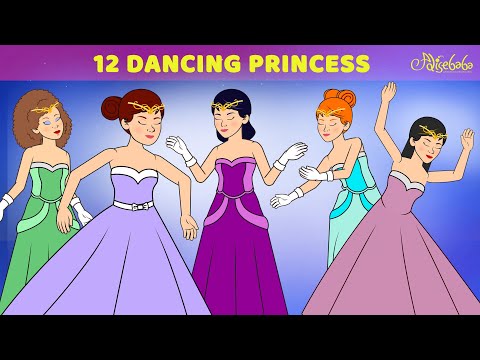 12 Princess with Dancing Red Shoes 🩷 ✨ Bedtime Stories for Kids in English | Fairy Tales