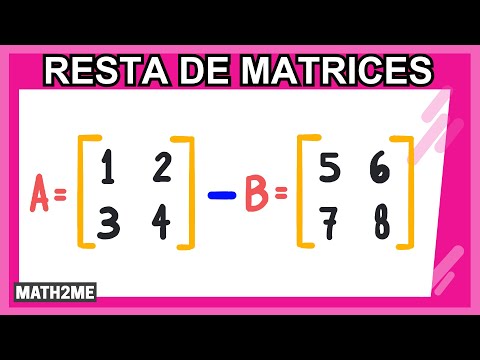 Resta de matrices