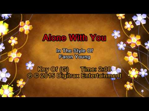 Faron Young – Alone With You (Backing Track)