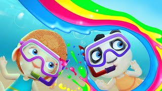 Colored Pool | Cartoon for Kids | Dolly and Friends