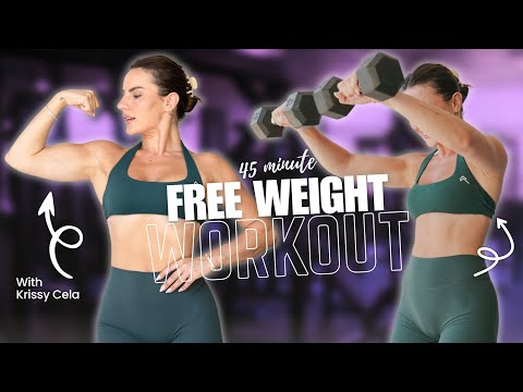 SHAPE YOUR UPPER BODY IN 45 MINS! no machines