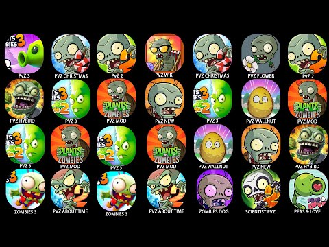 Play Plants vs Zombies : PvZ :Gargantuar,PvZ China,PVZ Garden Warfare 2,PVZ Heroes.