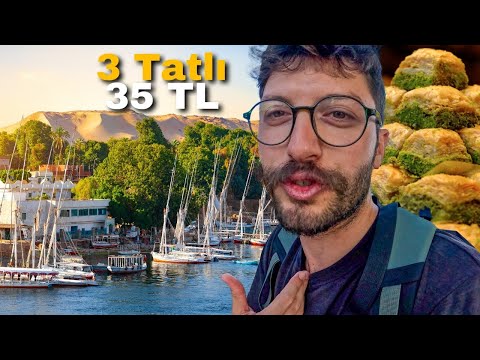 3 Tatlı 35 TL! Mısır'ın Yerel Tatlılarını Deniyorum | 🇪🇬 449