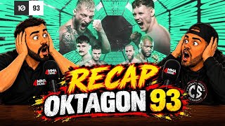 Mal mit mal ohne Ellenbogen I Lanzenbruch Adorf I 2 Punkte Abzug zu Recht?! I RECAP Oktagon 93 Brünn