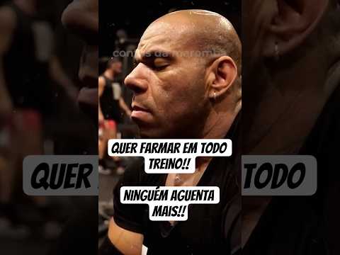 Porque o Jorlan farma aura em todos os treinos?