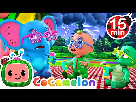 Lightning Picnic | CoComelon 🍉 | Nursery Rhymes For Kids