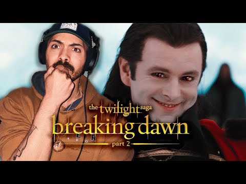 FIRST TIME WATCHING **BREAKING DAWN: PT2** (REACTION)