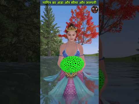 नागिन का अंडा और सीमा और जलपरी #kahani #shorts #youtubeshorts