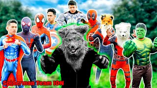 Tim SuperHero ikut Squid Game 2.0 - Spiderman Team IDN