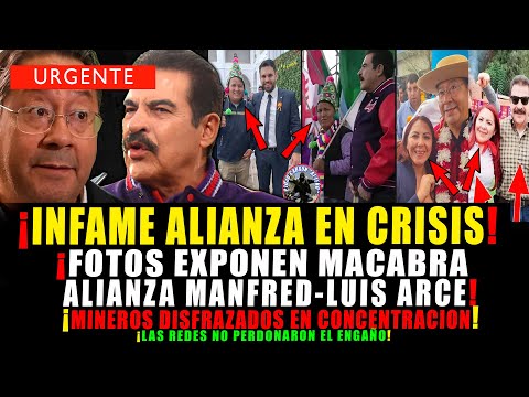 ¡IMPRESIONANTE! SE REVELA INFAME ALIANZA ARCE-MANFRED REYES VILLA. !FOTOS EXPLICIT4S!