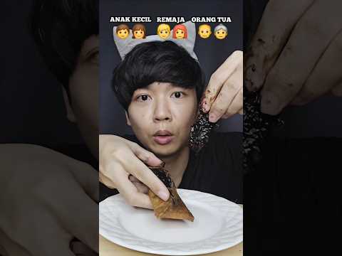 TIPE TIPE MAKAN PISANG COKLAT #shorts