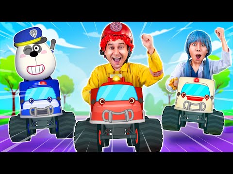 Who Needs Help? 🚨 Safety Squad to the Rescue! | Fun Rescue Team Song 🎶 Nursery Rhymes & Kids Songs