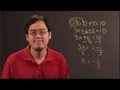 Pre-Algebra Concepts and Operations