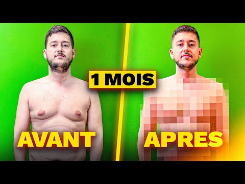 Ma TRANSFORMATION PHYSIQUE en mangeant FAST FOOD tous les jours !