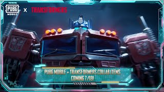 3.9 Transformers | Themed Costumes | Stylish Sets | Voice Packs| PUBG MOBILE Pakistan Official