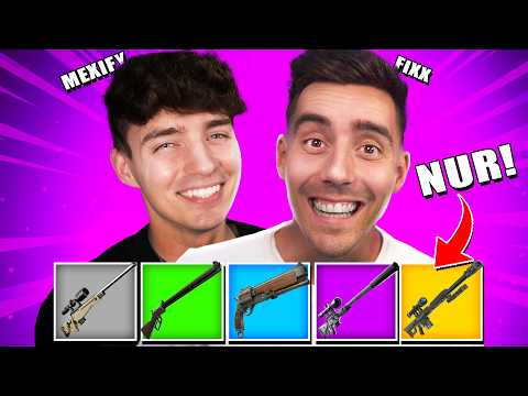 🎯NUR SNIPER CHALLENGE 🎯mit MEXIFY & FIXX! - Fortnite Reload!