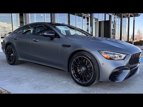 2025 Mercedes-AMG GT 53 4-Door Coupe Walkaround – Interior, Exterior & Exhaust Sound!