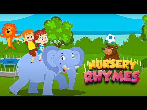 Nursery Rhymes & Kids Songs | Best Rhymes Compilation | Funny Animals In Zoo | Pinky The Piggy