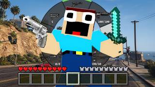 ¡FUSIONE MINECRAFT CON GTA 5!