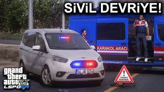SİVİL JANDARMAYA ATEŞ AÇTI !! - ASAYİŞ ÇEVİRME - GTA 5 LSPDFR