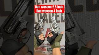 Dan wesson 2.5 inch vs Dan wesson 4 inch co2 bb air gun #airguninindia #danwesson #airgun #bbgun