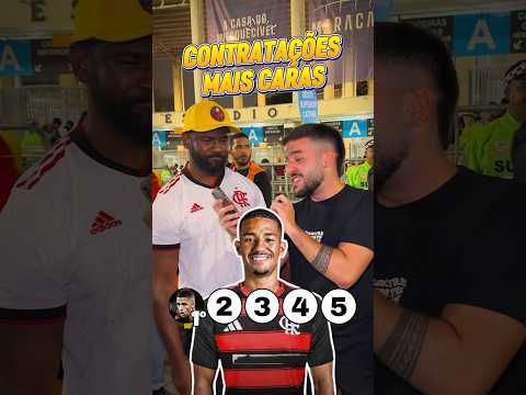 QUAL A SEGUNDA CONTRATAÇÃO MAIS CARA DO FLAMENGO? 🤔💰 #falalukinhas