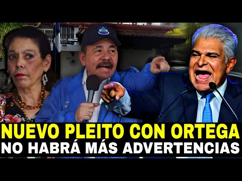 NUEVO PLEITO: Presidente de Panamá ARREMETE contra Daniel Ortega y Rosario Murillo