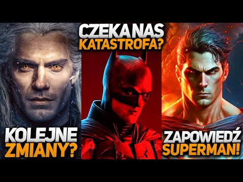 Inny aktor w WIEDŹMINIE? Batman skazany na PORAŻKĘ? (Superman, Mindhunter, The Last of Us, Robocop