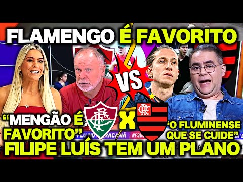 😎 "FILIPE LUÍS TEM UM PLANO para o FLAMENGO DERROTAR o FLUMINENSE ! O FLUMINENSE QUE SE CUIDE !" 😱