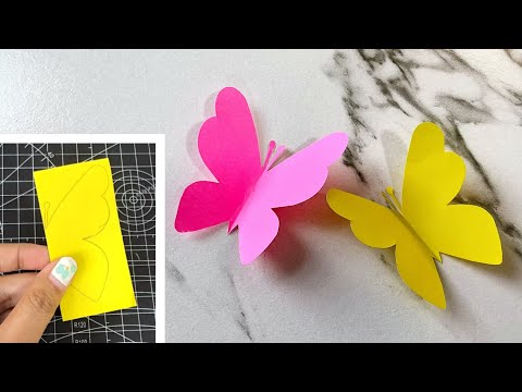 DIY Butterfly paper 🦋 | paper craft