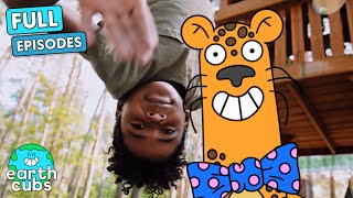 The Big TREEHOUSE Construction! 🏡🔨 Earth Cubs 🌍 NEW Full Episode | Educational Videos for Kids