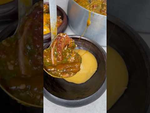 Comment faire le foufou avec sauce gombo #food #artculinaire #cooking #bonnecuisine #africanfood