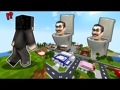 How Big Can SKIBIDI TOILET Get? in MINECRAFT