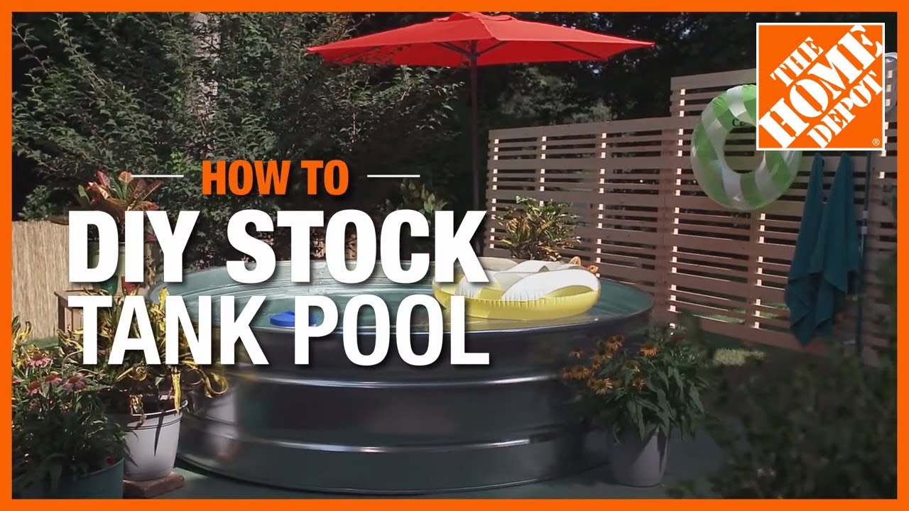 DIY Stock Tank Pool