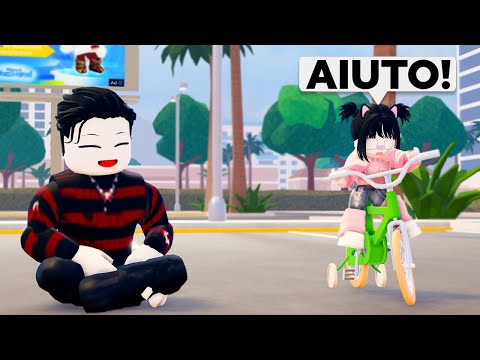 BAMBINA PASSA 24 ORE SOLA CON SUO PAPA' SU ROBLOX!