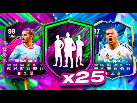 25x TOTS & SHAPESHIFTERS TEAM 1 UPGRADES! 🚀 FC 25 Ultimate Team