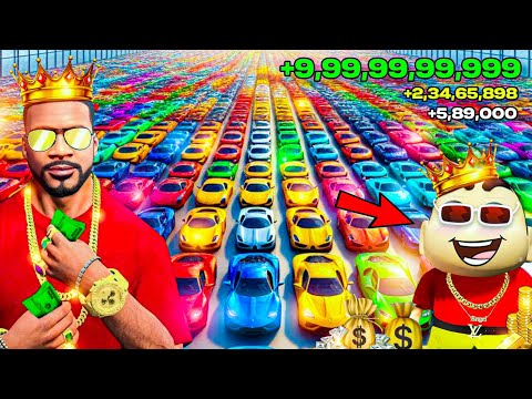 Franklin and Shinchan Opened A World's Biggest Showroom in GTA5 Telugu | Mr Surya Gaming