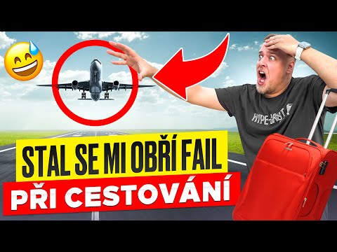 STAL SE MI OBŘÍ FAIL PŘI CESTOVÁNÍ 😅 - WEEK #437