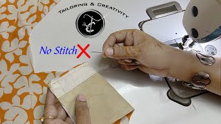 अस्तर वाले सूट में बुकरम से गला बनाने का प्रोफेशनल तरीका #sewing #silai