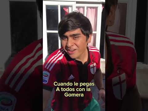 Cuando le tiras a todos con la gomera