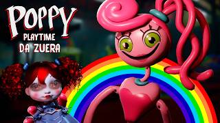BRINCANDO COM A MAMÃE PERNUDA! ( ͡° ͜ʖ ͡°) - Poppy Playtime Chapter 2 DA ZUERA