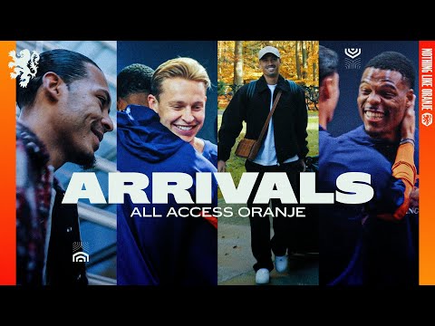 The November arrivals! 🦁🍂 | ALL ACCESS ORANJE 🎥