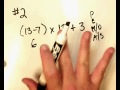 PEMDAS Practice Problems Challenge