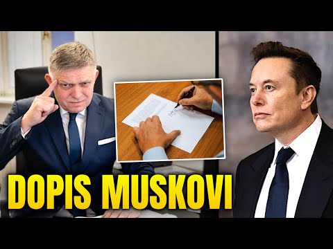 Robert Fico napsal dopis Elonu Muskovi?!