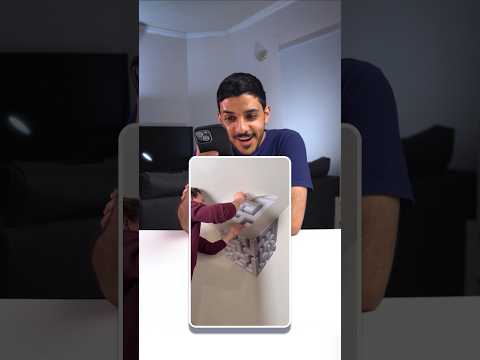 ملصق ثلاثي الأبعاد يخدع العين! 😵💫