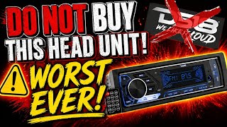 Just... Don't Do It  |  DS18 SDX1 Car Stereo Head Unit Radio Review